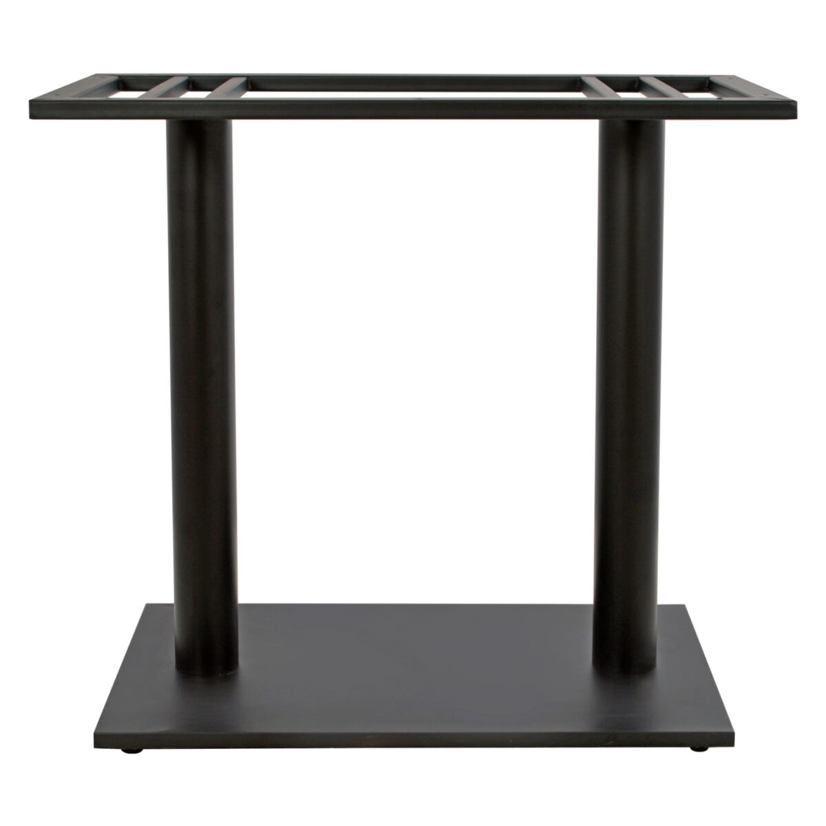 ΒΑΣΗ ΜΕΤΑΛΛΙΚΗ ΔΙΠΛΗ ΜΑΥΡΗ 80Χ40Χ72Υεκ. ΜΕ ΡΕΓΟΥΛΑΤΟΡΟΥΣ HM435 - Image 3