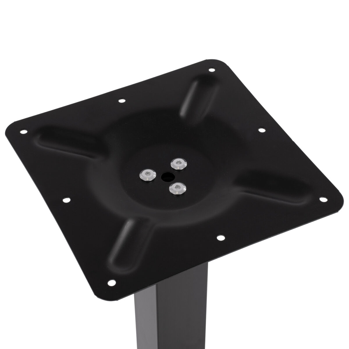 ΒΑΣΗ ΜΕΤΑΛΛΙΚΗ ΜΑΥΡΗ ΜΑΤ 40X40X72Υεκ. HM414.11 - Image 4