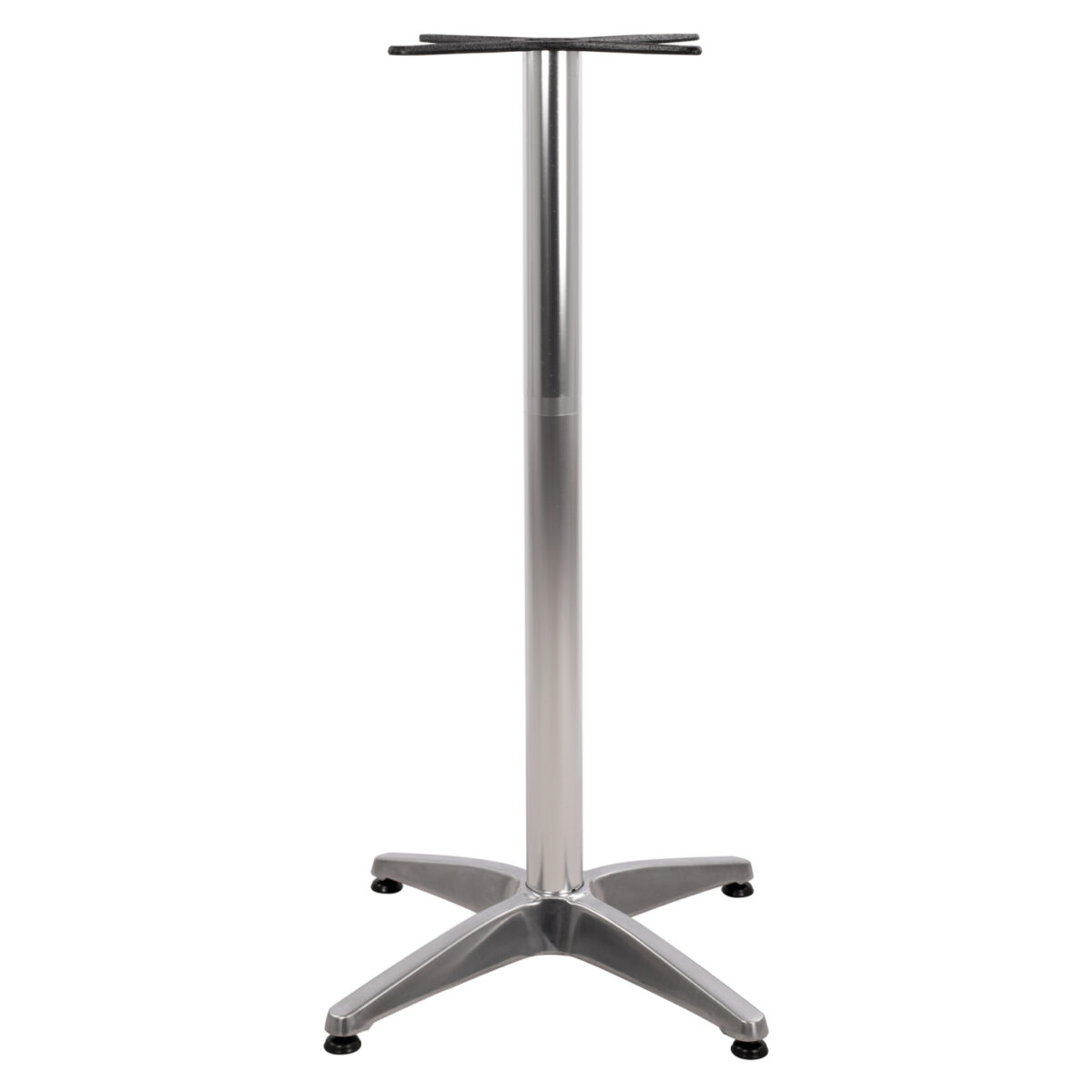 ΒΑΣΗ ΜΠΑΡ ΑΛΟΥΜΙΝΙΟΥ 4ΝΥΧΗ 66X66X109Υεκ. ΜΕ ΣΤΑΥΡΟ 44Χ44εκ. HM450 ΧΡΩΜΙΟΥ - Image 3