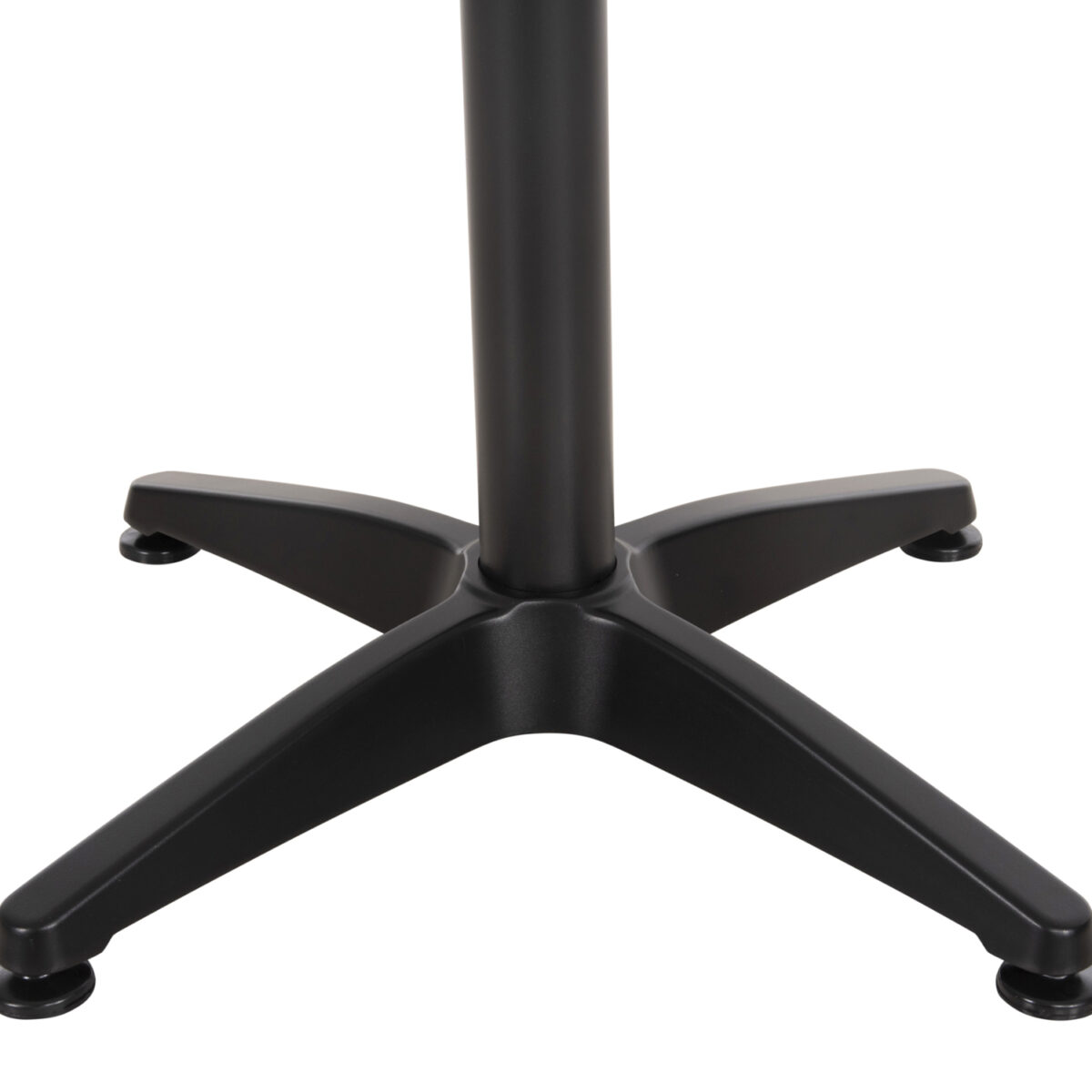 ΒΑΣΗ ΜΠΑΡ ΑΛΟΥΜΙΝΙΟΥ 4ΝΥΧΗ 66X66X109Υεκ. ΜΕ ΣΤΑΥΡΟ 44x44εκ. HM450.03 ΜΑΥΡΗ - Image 5