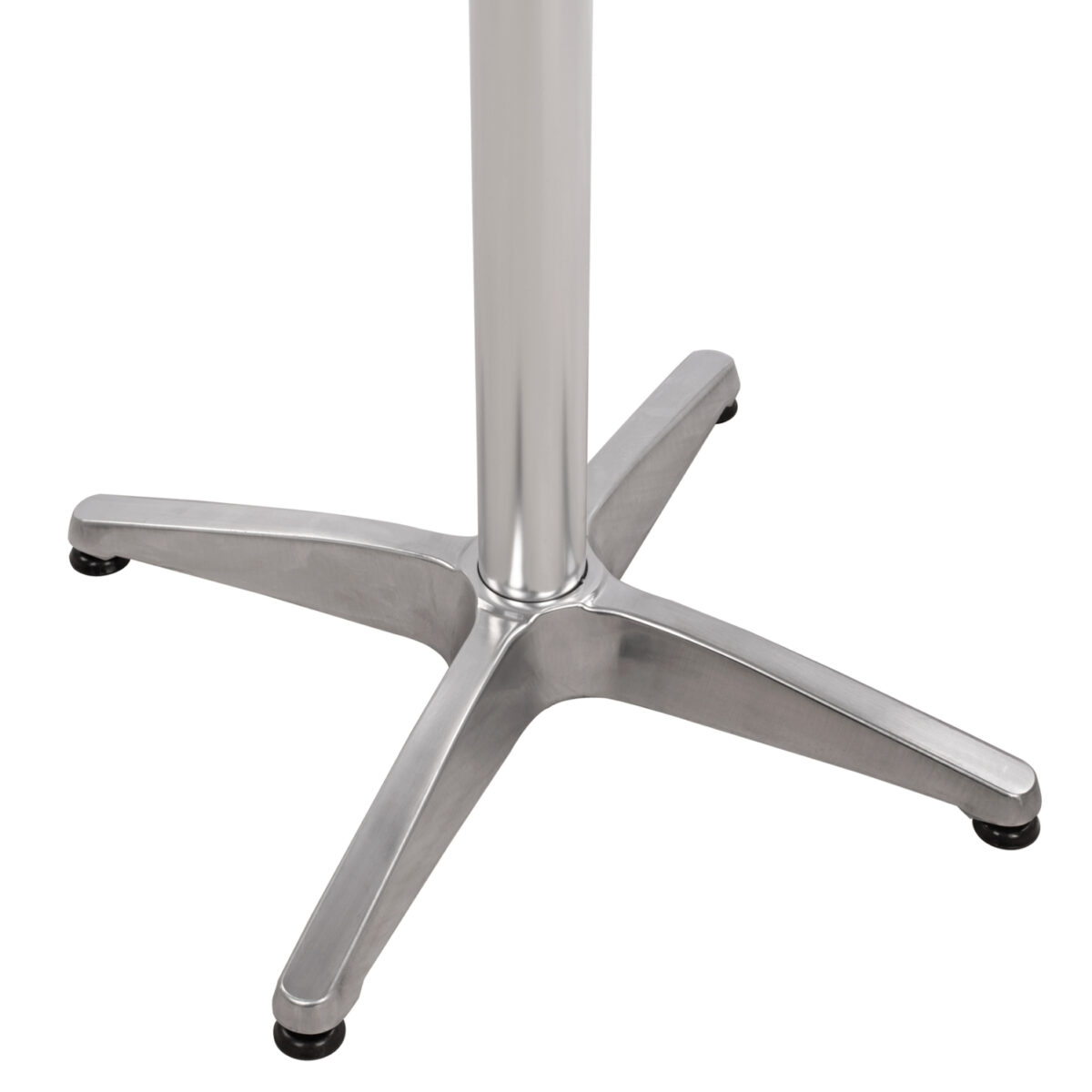 ΒΑΣΗ ΜΠΑΡ ΑΛΟΥΜΙΝΙΟΥ 4ΝΥΧΗ 66X66X109Υεκ. ΜΕ ΣΤΑΥΡΟ 44Χ44εκ. HM450 ΧΡΩΜΙΟΥ - Image 5