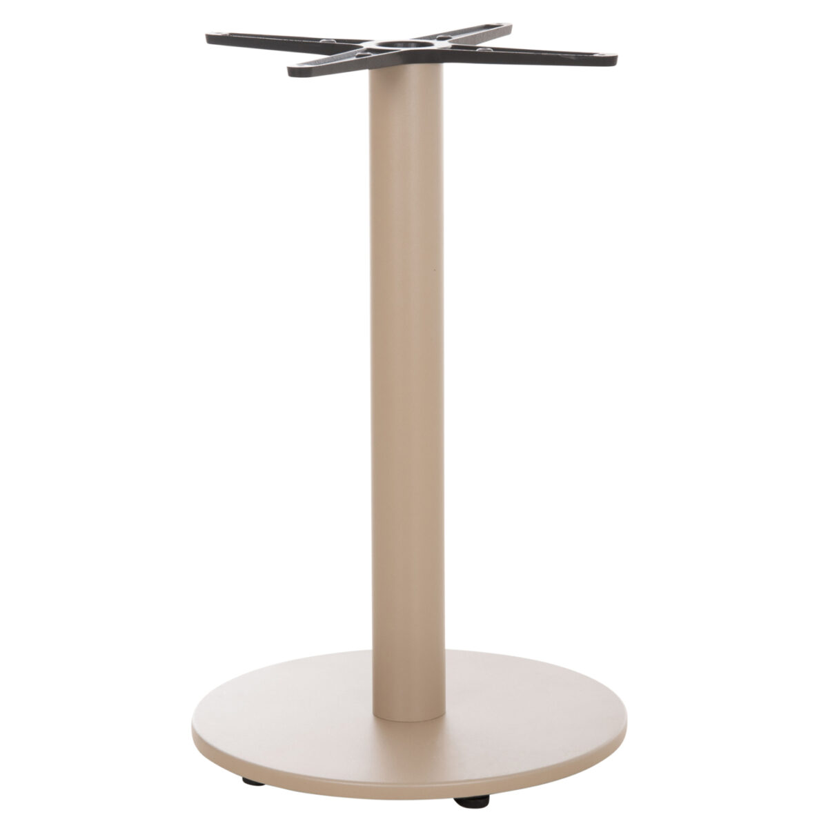 ΒΑΣΗ ΤΡΑΠΕΖΙΟΥ ΑΛΟΥΜΙΝΙΟΥ ΣΤΡΟΓΓΥΛΗ ΚΑΠΟΥΤΣΙΝΟ HM476.25 ΣΤΑΥΡΟΣ 48Χ48εκ Φ45Χ72Υεκ. - Image 5