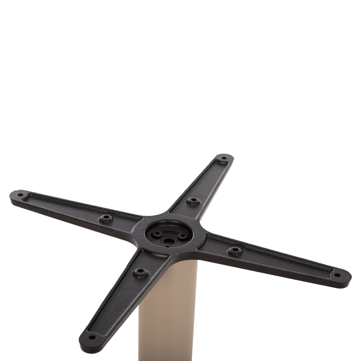 ΒΑΣΗ ΤΡΑΠΕΖΙΟΥ ΑΛΟΥΜΙΝΙΟΥ ΣΤΡΟΓΓΥΛΗ ΚΑΠΟΥΤΣΙΝΟ HM476.25 ΣΤΑΥΡΟΣ 48Χ48εκ Φ45Χ72Υεκ. - Image 8