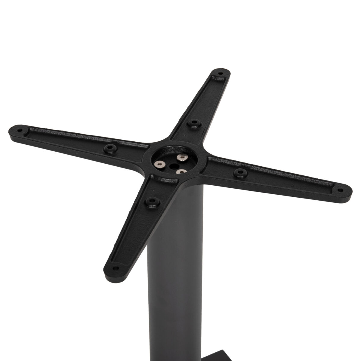 ΒΑΣΗ ΤΡΑΠΕΖΙΟΥ ΜΕΤΑΛΛΙΚΗ ΓΚΡΙ ΜΑΤ 46Χ46Χ72Yεκ. ΜΕ ΣΤΑΥΡΟ 46Χ46 ΚΑΙ ΡΕΓΟΥΛΑΤΟΡΟΥΣ HM438.20 - Image 4