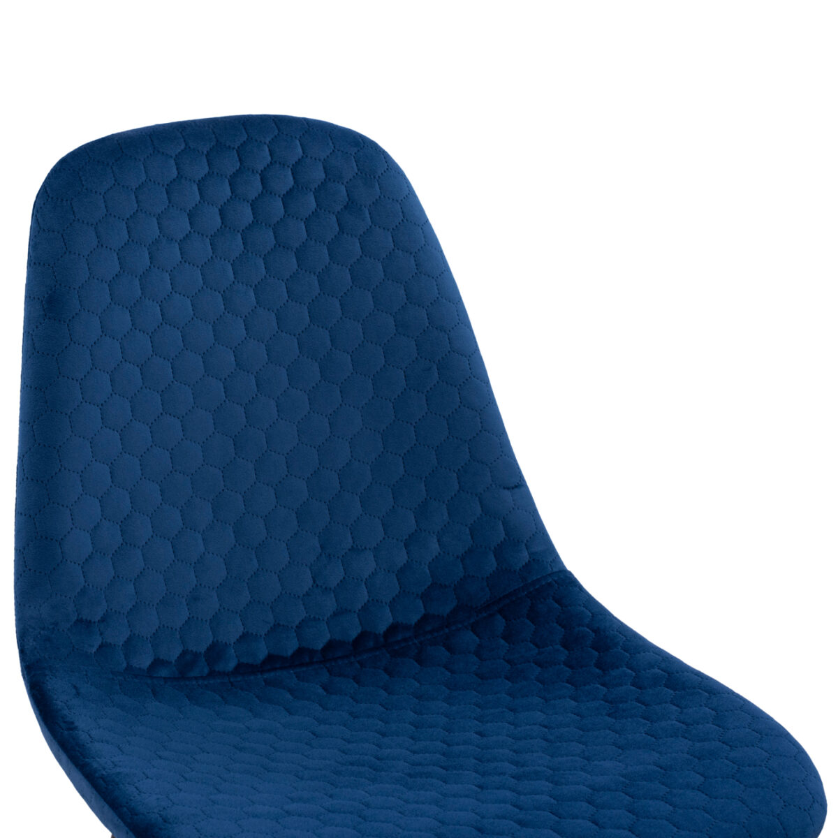 ΚΑΡΕΚΛΑ LUCILLE HM8552.08 ΑΠΟ ΒΕΛΟΥΔΟ ΜΠΛΕ ΜΕ ΜΕΤΑΛΛΙΚΟ ΣΚΕΛΕΤΟ 45X56X81Υ εκ. - Image 7