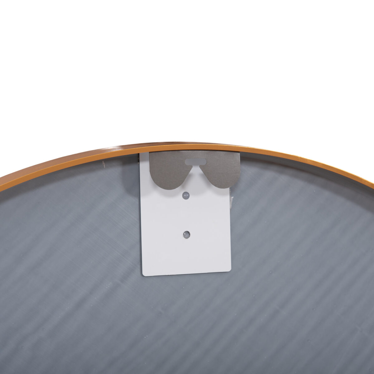 ΚΑΘΡΕΠΤΗΣ ΤΟΙΧΟΥ ΣΕΙΡΑ ARCHER HM4498.30 ΠΛΑΙΣΙΟ ΣΤΡΟΓΓΥΛΟ ΑΛΟΥΜΙΝΙΟΥ ΧΡΥΣΟ Φ80εκ - Image 6