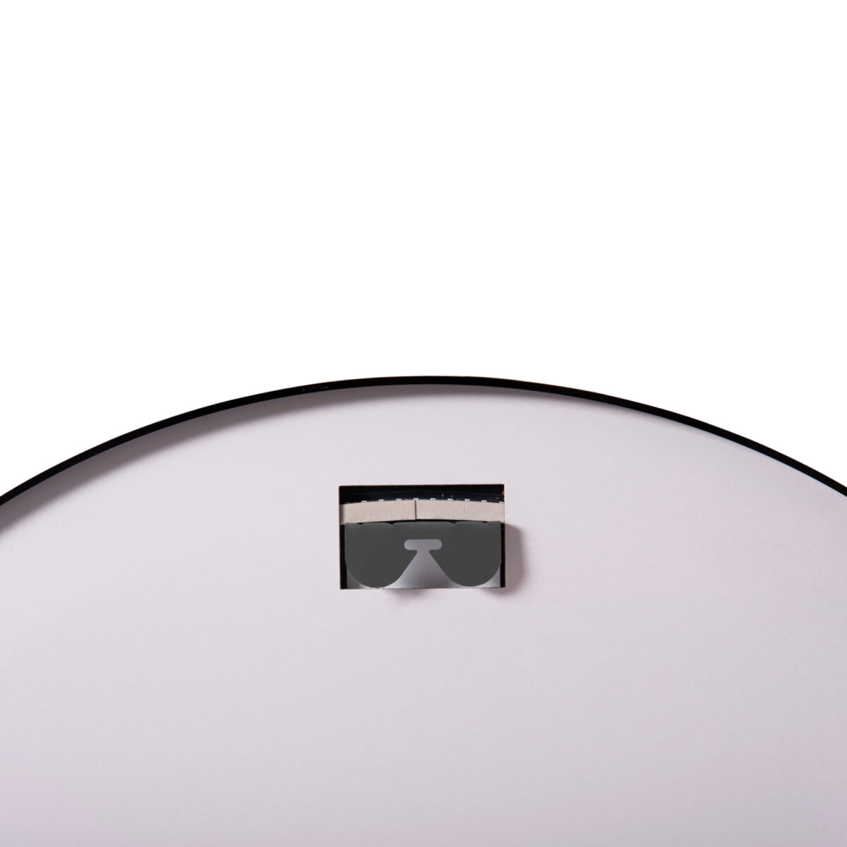 ΚΑΘΡΕΠΤΗΣ ΤΟΙΧΟΥ ΣΤΡΟΓΓΥΛΟΣ ROUNDER HM4503.01 ΑΛΟΥΜΙΝΙΟ ΣΕ ΜΑΥΡΟ-ΦΩΤΙΣΜΟΣ LED Φ80εκ. - Image 6