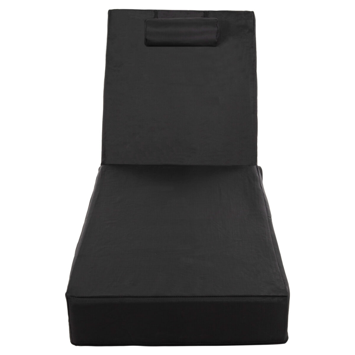 ΜΑΞΙΛΑΡΙ ΞΑΠΛΩΣΤΡΑΣ TEXTILENE SIFNOS ΜΑΥΡΟ HM11761.01 200(120+80)x70x20Yεκ. - Image 3