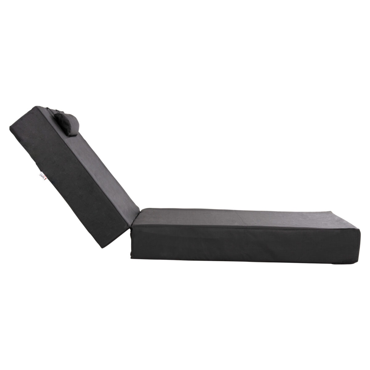 ΜΑΞΙΛΑΡΙ ΞΑΠΛΩΣΤΡΑΣ TEXTILENE SIFNOS ΜΑΥΡΟ HM11761.01 200(120+80)x70x20Yεκ. - Image 4