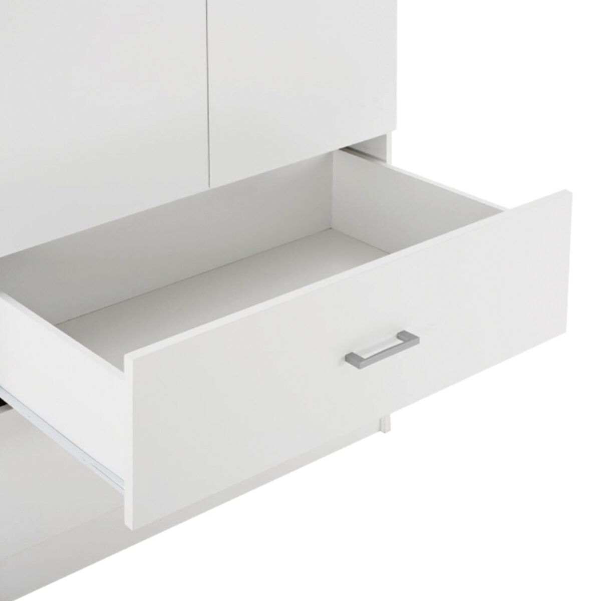 ΝΤΟΥΛΑΠΑ 4ΦΥΛΛΗ REINA ME 4 ΣΥΡΤΑΡΙΑ HM21258 ΜΕΛΑΜΙΝΗ ΣΕ ΛΕΥΚΟ 160x42,5x180,5Υεκ - Image 5