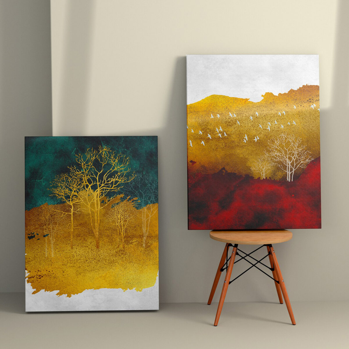 ΠΙΝΑΚΑΣ TOIXOY 2ΤΜΧ ΣΕΙΡΑ GOBI HM4837 ΕΚΤΥΠΩΜΕΝΟΣ ΚΑΜΒΑΣ 50x3(πάχος)x70Yεκ.(x2) - Image 2