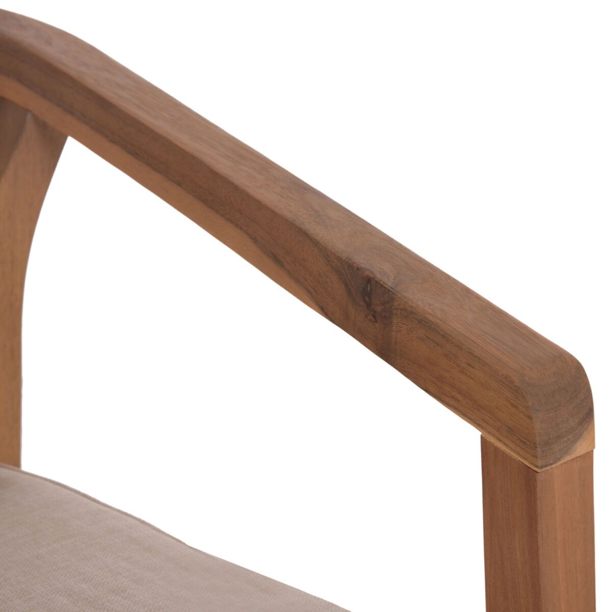 ΠΟΛΥΘΡΟΝΑ CONTREL HM6244.01 ΞΥΛΟ ΑΚΑΚΙΑΣ ΦΥΣΙΚΟ-ΣΧΟΙΝΙ & ΜΑΞΙΛΑΡΙΑ ΜΠΕΖ 58x60x74Υεκ. - Image 9