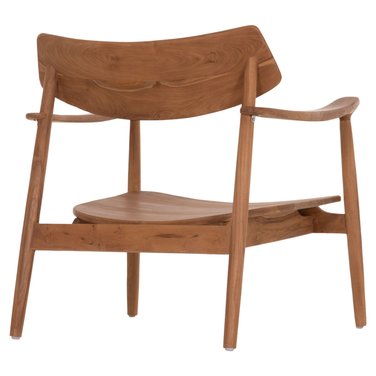 polythrona-lounge-fb91825501-xylo-teak-s-4 ΠΟΛΥΘΡΟΝΑ LOUNGE RANGER HM18255.01 ΞΥΛΟ TEAK ΣΕ ΦΥΣΙΚΟ 70x73x73Υεκ. - Image 5