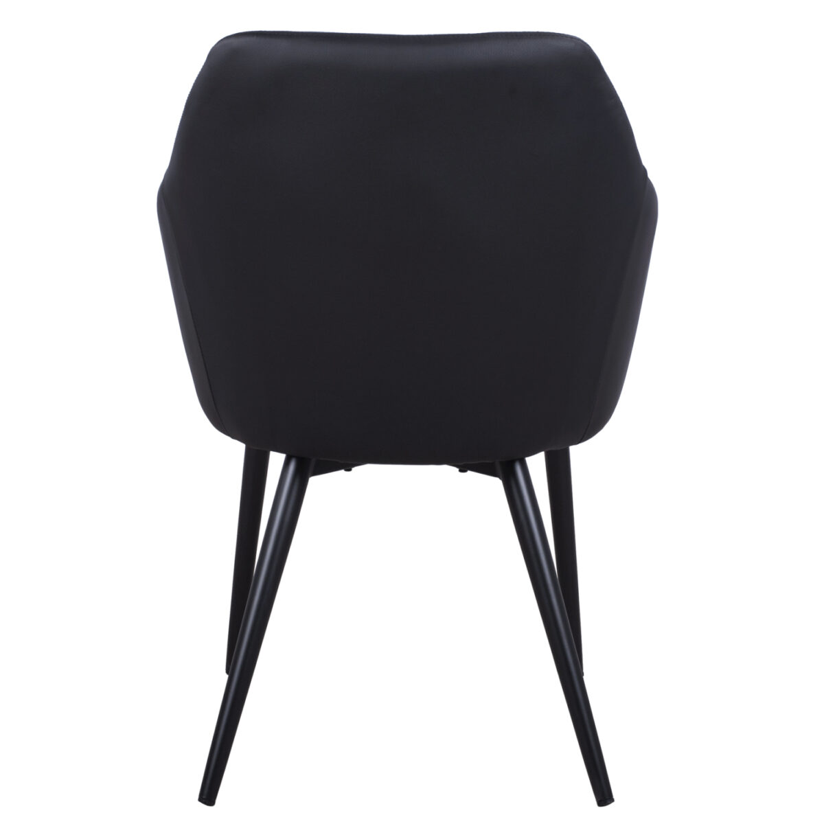 ΠΟΛΥΘΡΟΝΑΚΙ CHARLES HM8522.01 ΜΕ ΥΦΑΣΜΑ ΣΚΟΥΡΟ ΓΚΡΙ PU ΜΑΥΡΟ 57x63x83Υ εκ. - Image 6