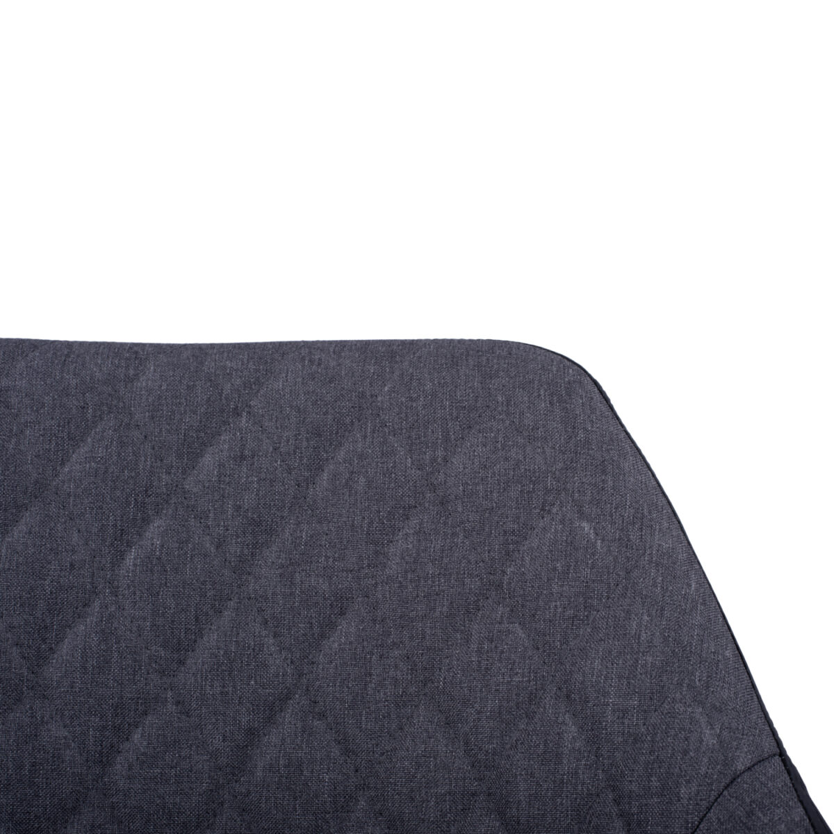 ΠΟΛΥΘΡΟΝΑΚΙ CHARLES HM8522.01 ΜΕ ΥΦΑΣΜΑ ΣΚΟΥΡΟ ΓΚΡΙ PU ΜΑΥΡΟ 57x63x83Υ εκ. - Image 8