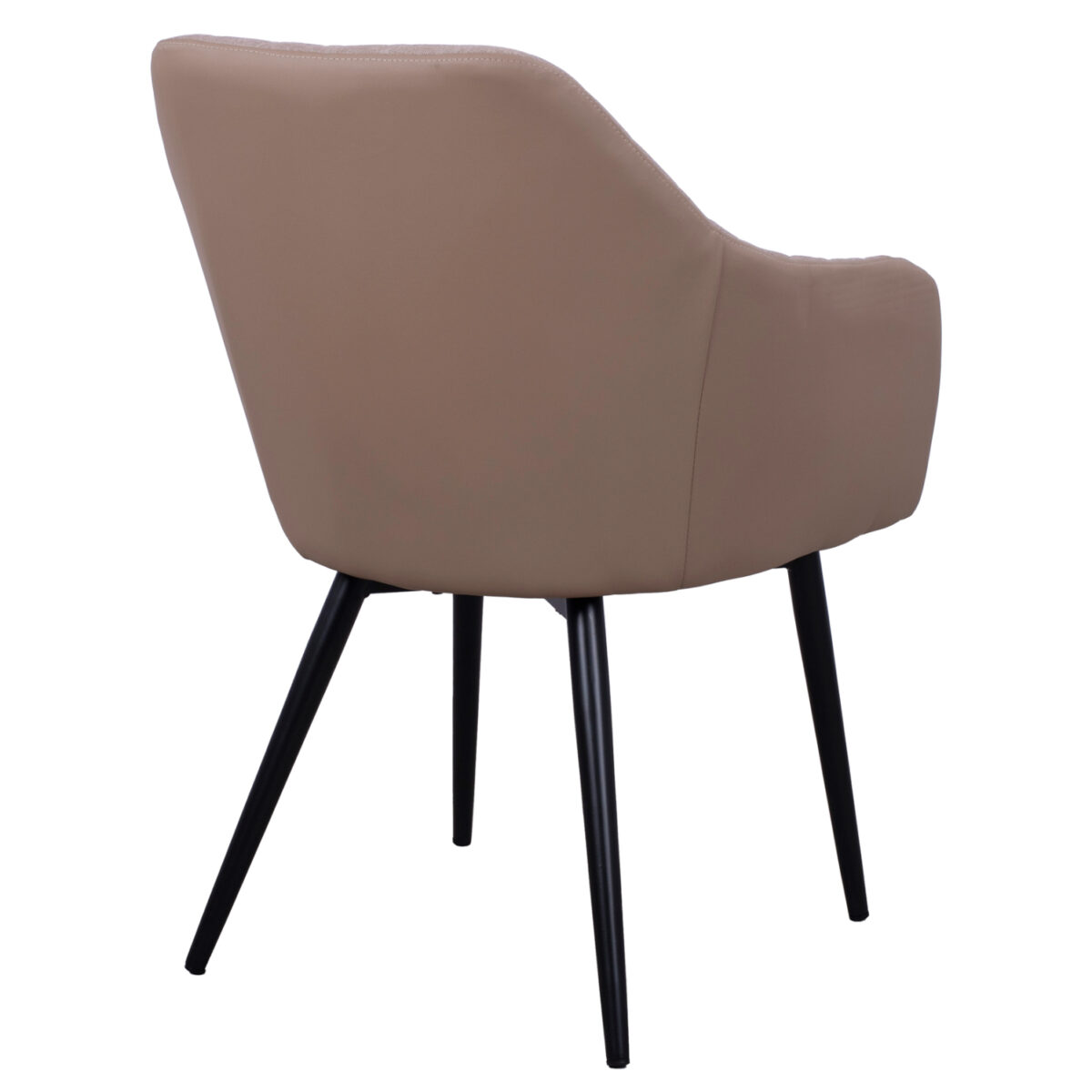 ΠΟΛΥΘΡΟΝΑΚΙ CHARLES HM8522.07 ΜΕ ΥΦΑΣΜΑ ΜΠΕΖ & PU ΜΠΕΖ 57x63x83Υ εκ. - Image 5