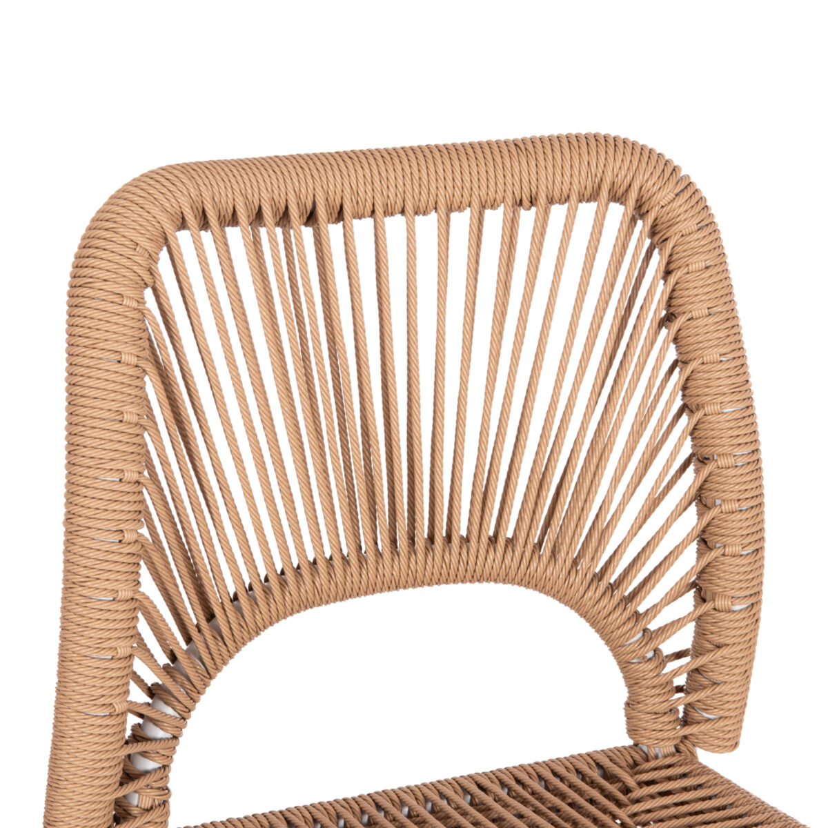 ΣΚΑΜΠΟ ΜΠΑΡ ΜΕΣ.ΥΨΟΥΣ NOJO HM5920.01 ΛΕΥΚΟ ΑΛΟΥΜΙΝΙΟ--ΜΠΕΖ ΣΥΝΘ.RATTAN 40x55.5x99Yεκ - Image 7