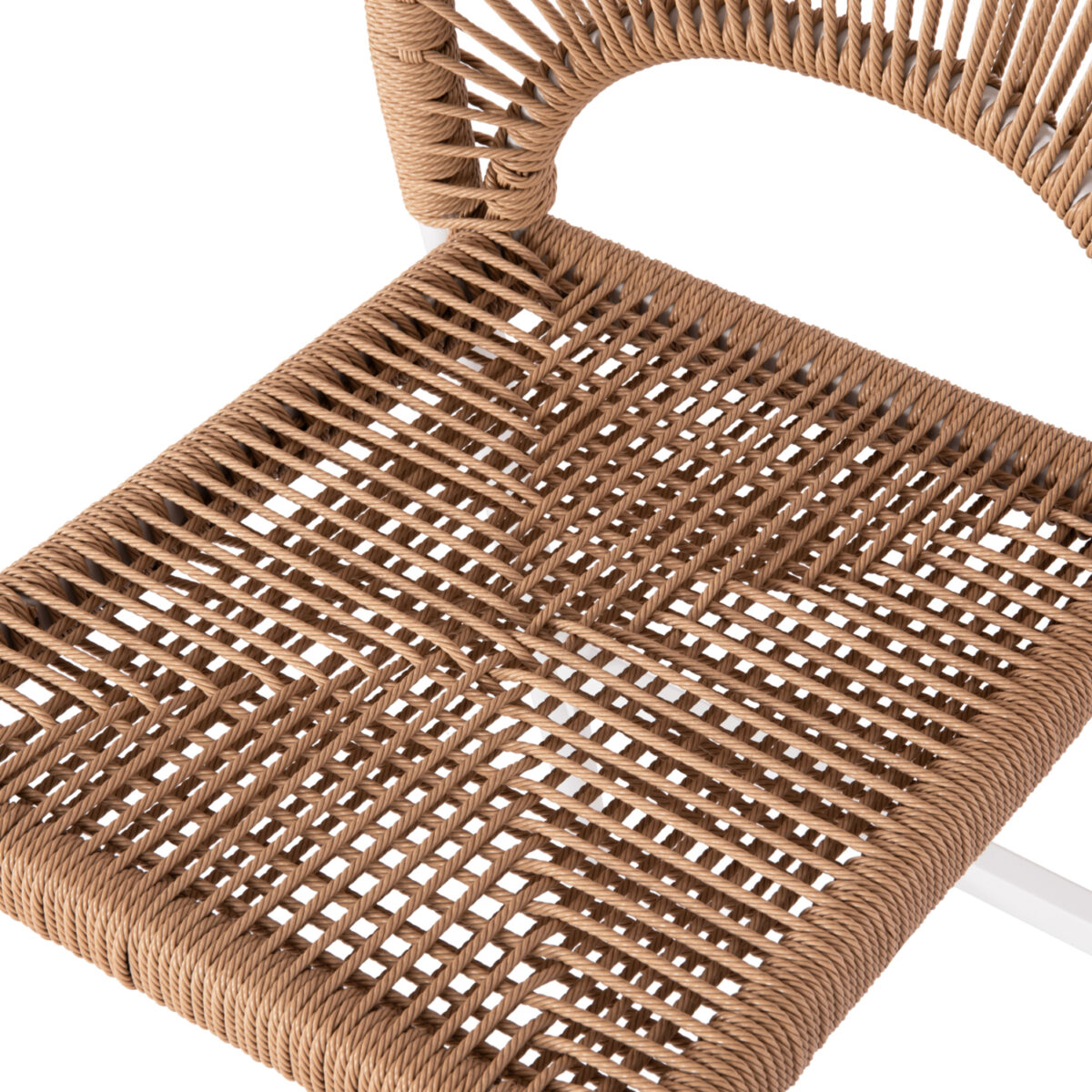 ΣΚΑΜΠΟ ΜΠΑΡ ΜΕΣ.ΥΨΟΥΣ NOJO HM5920.01 ΛΕΥΚΟ ΑΛΟΥΜΙΝΙΟ--ΜΠΕΖ ΣΥΝΘ.RATTAN 40x55.5x99Yεκ - Image 8