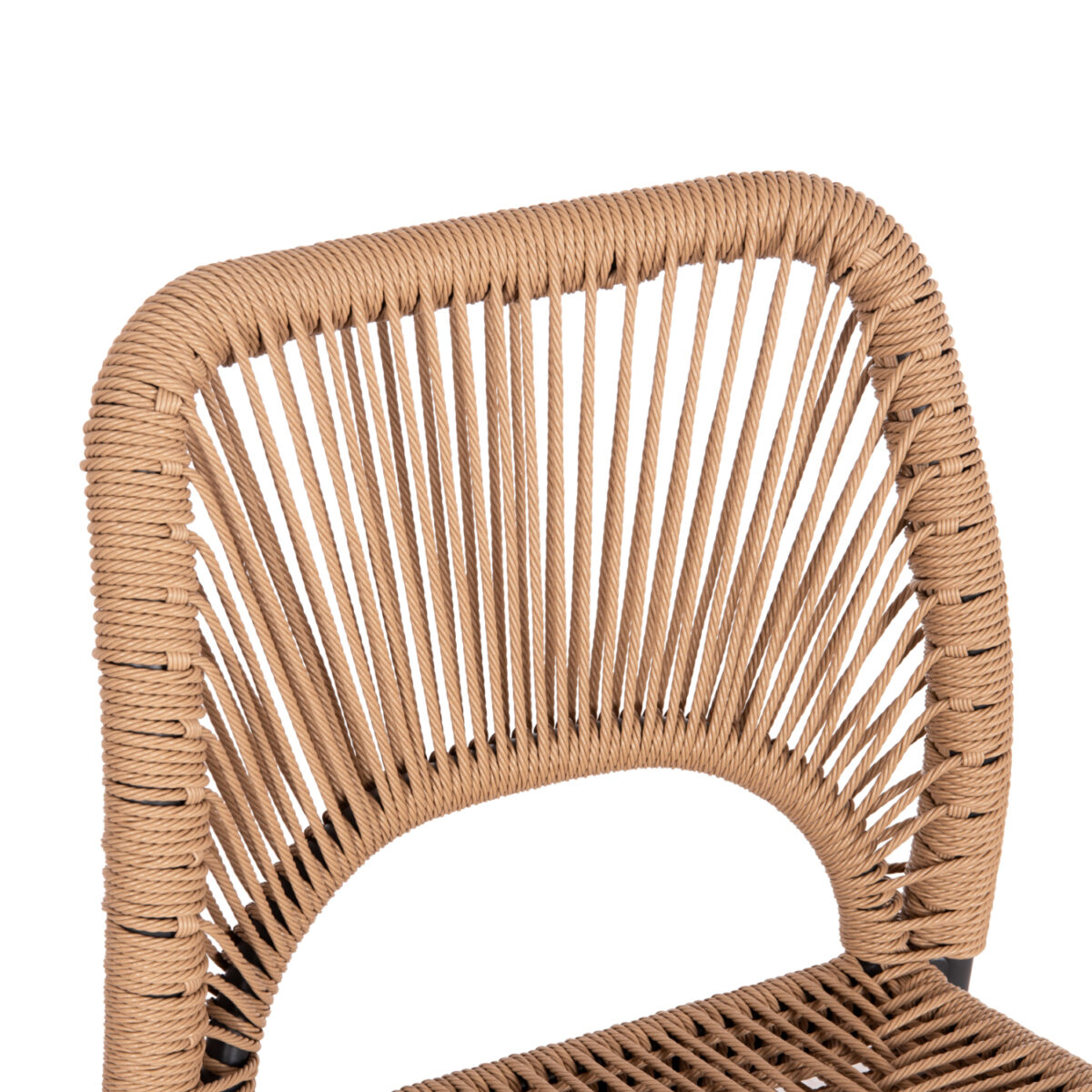 ΣΚΑΜΠΟ ΜΠΑΡ ΜΕΣ.ΥΨΟΥΣ NOJO HM5920.02 ΑΝΘΡΑΚΙ ΑΛΟΥΜΙΝΙΟ--ΜΠΕΖ ΣΥΝΘ.RATTAN 40x55.5x99Yεκ - Image 7