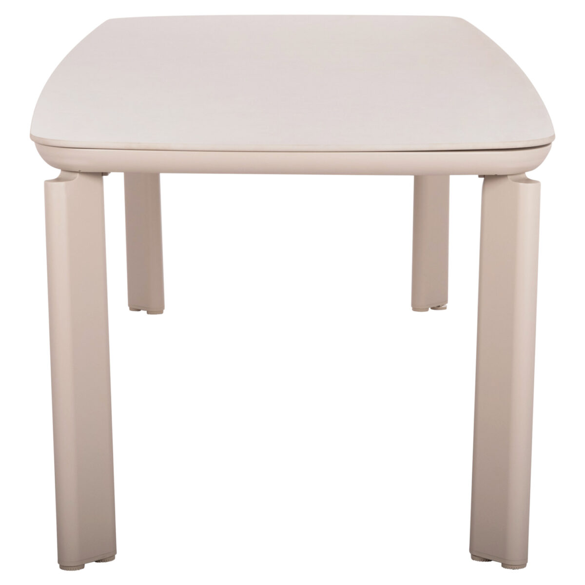 trapezi-sterlin-sm6356-krem-aloyminio-si-3 ΤΡΑΠΕΖΙ STERLIN SM6356 ΚΡΕΜ ΑΛΟΥΜΙΝΙΟ & SINTERED STONE TOP 240x100x76Yεκ. - Image 4