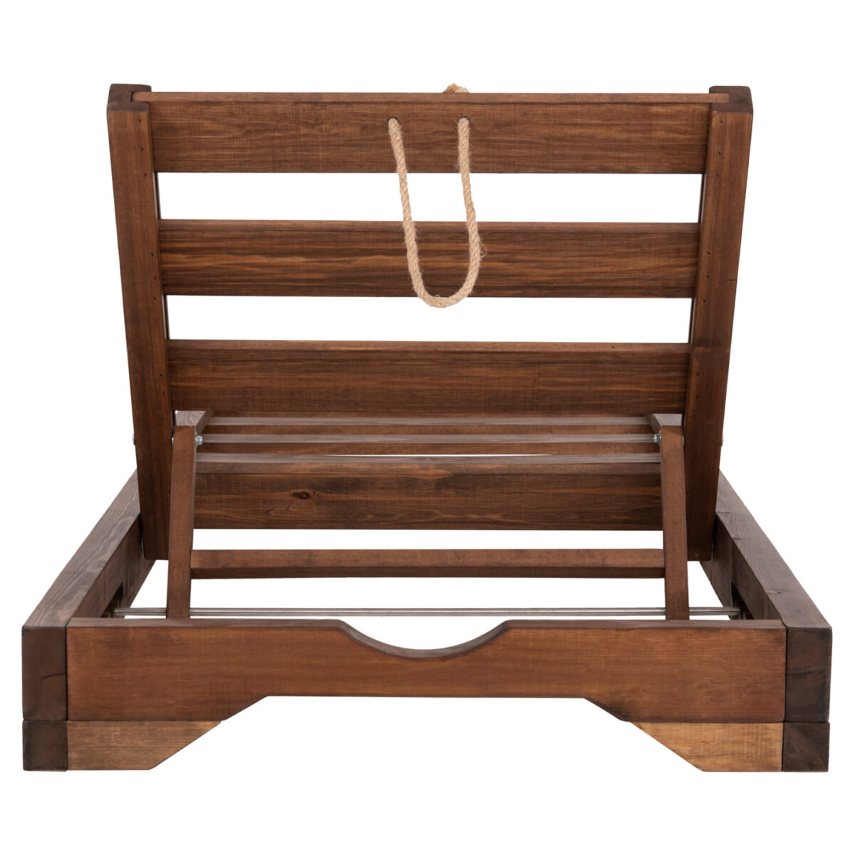 ΞΑΠΛΩΣΤΡΑ IKARIA ΜΕ ΠΟΔΙ HM6107.01 ΠΕΥΚΟ ΣΕ ΚΑΡΥΔΙ-ΜΟΝΟ ΣΚΕΛΕΤΟΣ 80x208x100Yεκ. - Image 6