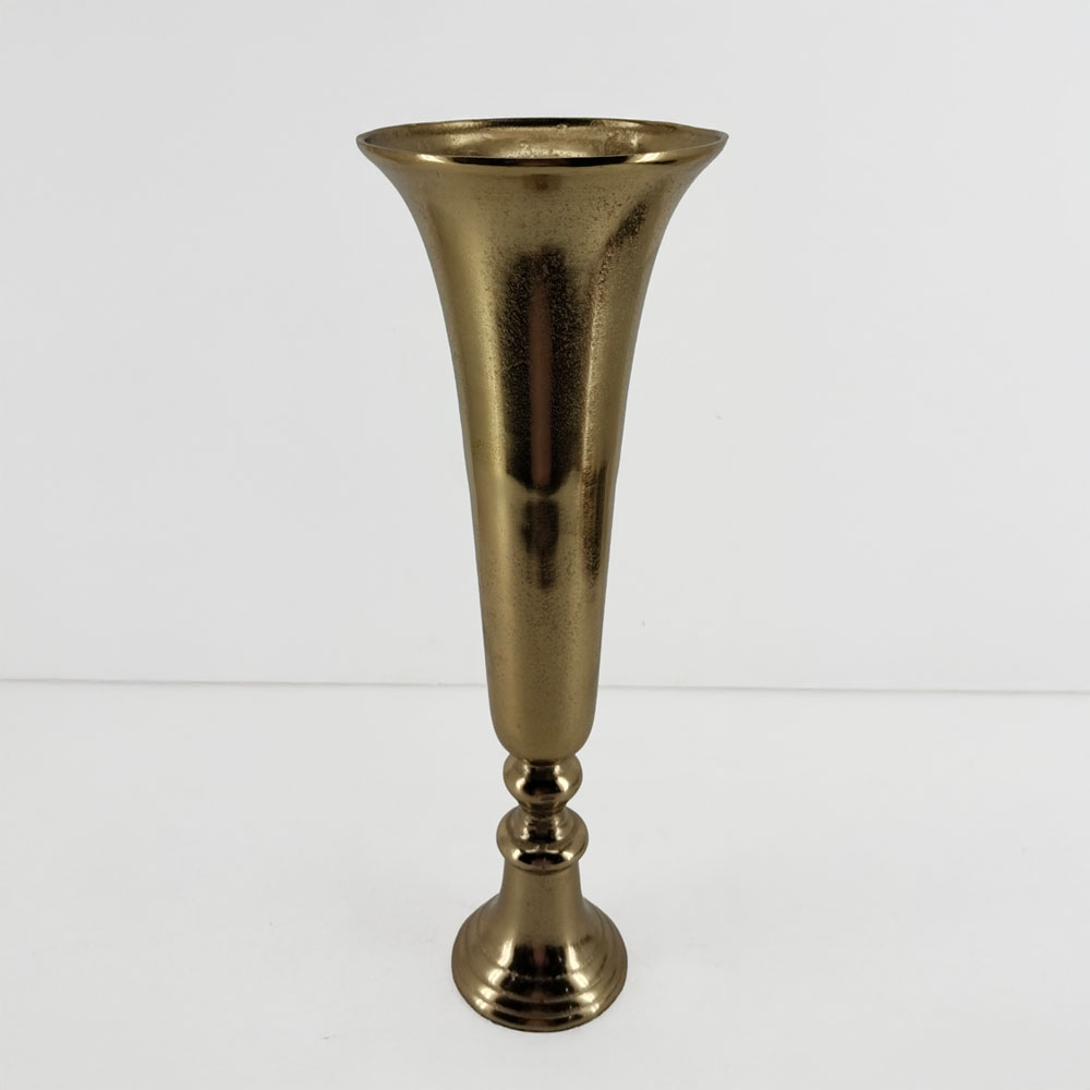 FLORES ΒΑΖΟ 19x19x55 ΑΛΟΥΜΙΝΙΟ ΧΡΥΣΟ