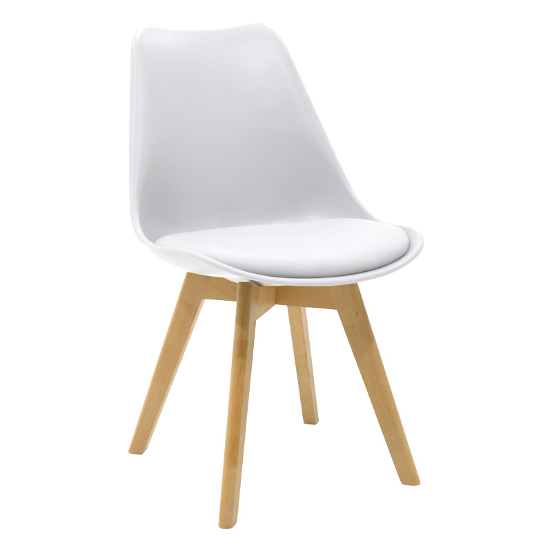 200-001243-1 Τραπεζαρία Quana-Gaston  σετ 5τεμ γυάλινο 8χιλ διάφανο - λευκό 120x70x75εκ - Image 2