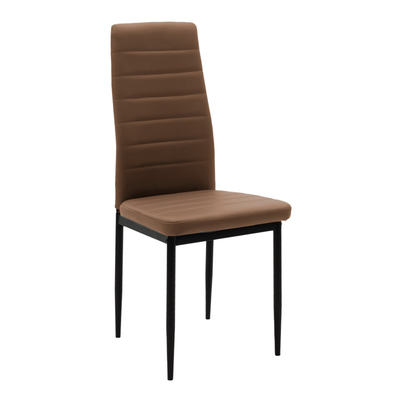 200-001391-1 Τραπεζαρία Balou-Parker  σετ 5τεμ μαύρο-καφε Φ100x73εκ - Image 2