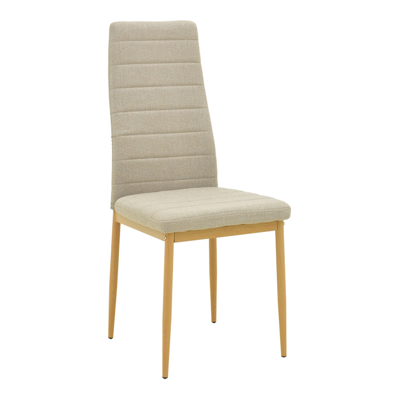 200-001410-1 Τραπεζαρία Balou-Parker  σετ 5τεμ λευκό-μπεζ Φ100x73εκ - Image 2