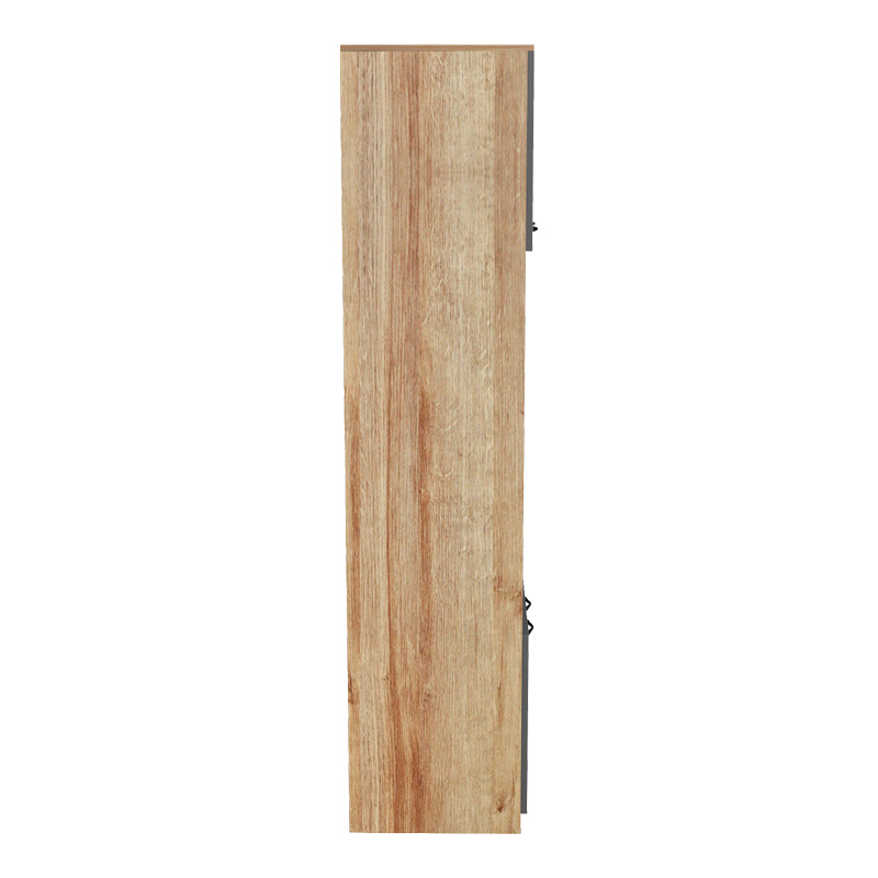 230-000136-3 Ντουλάπα κουζίνας Rowan  σε oak-ανθρακί απόχρωση 60x42x182εκ - Image 4