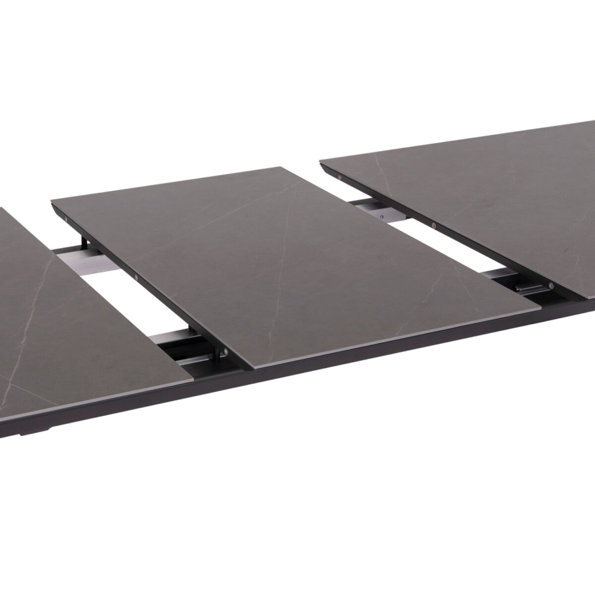 ΣΕΤ ΤΡΑΠΕΖΑΡΙΑΣ 7TMX ANDROMEDA (L) SM21252 ΑΛΟΥΜΙΝΙΟ-SINTERED STONE ΣΚΟΥΡΟ ΓΚΡΙ - Image 6