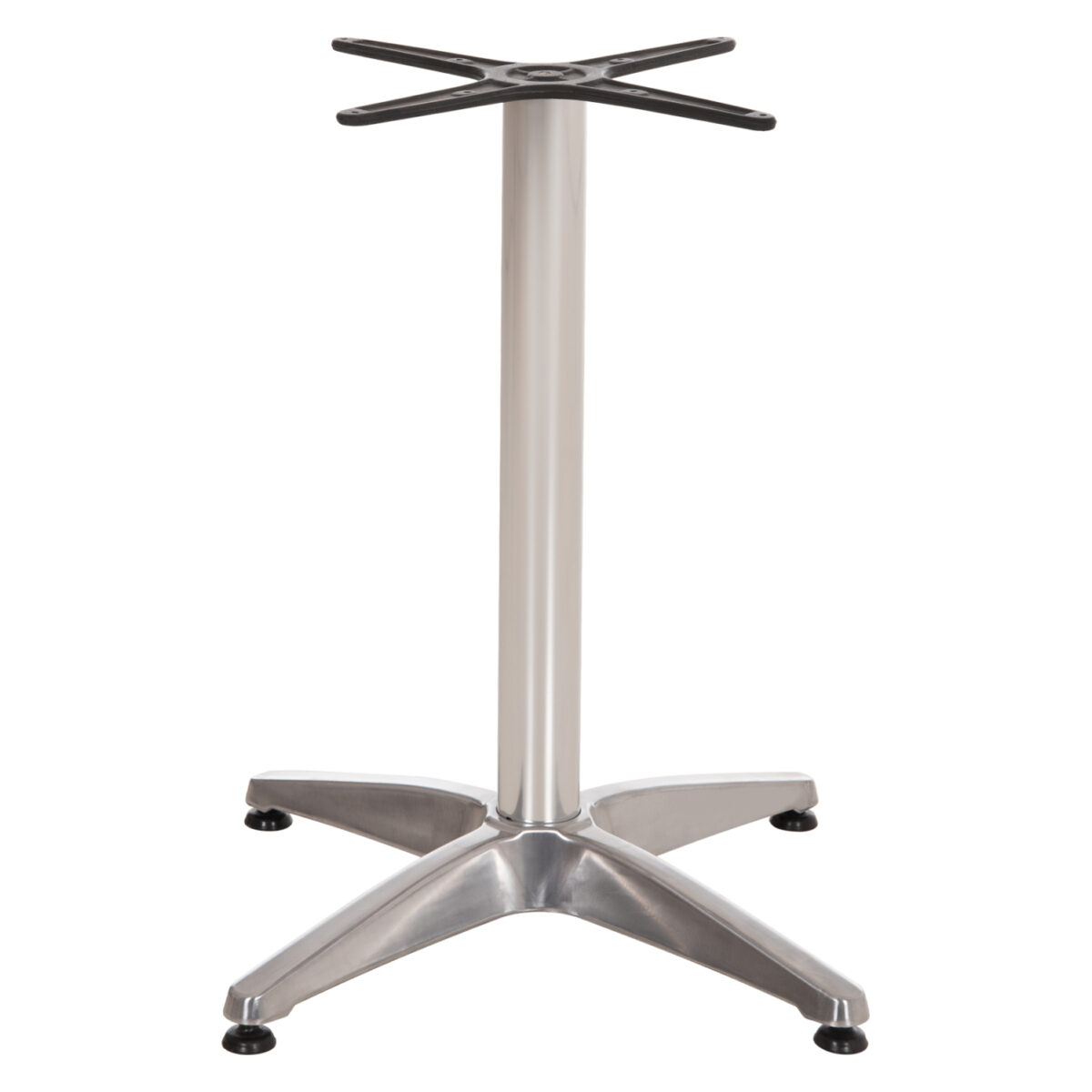 ΒΑΣΗ ΑΛΟΥΜΙΝΙΟΥ 4ΝΥΧΗ 66Χ66X69Υεκ. ΜΕ ΣΤΑΥΡΟ 45Χ45εκ. HM448.01 ΧΡΩΜΙΟΥ - Image 5