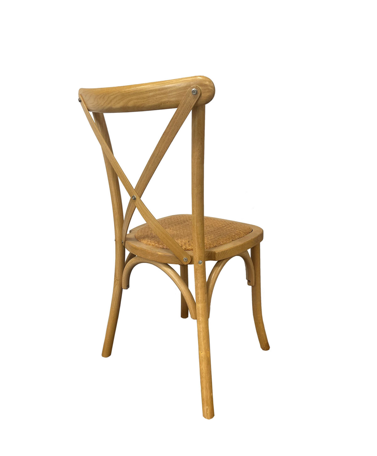 Crossback Rattan - Στοιβαζόμενη Ξύλινη Καρέκλα - Image 2