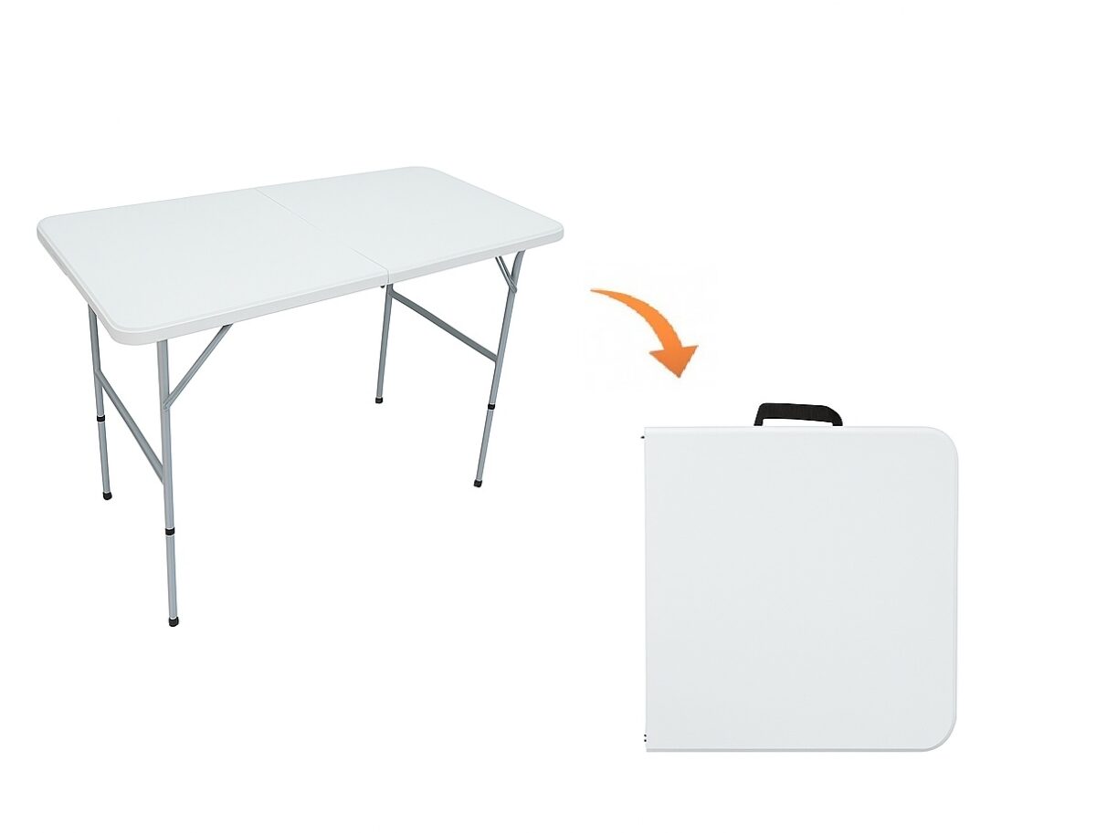 Milano 1.22m x 0.61m - Πτυσσόμενο Τραπέζι Βαλίτσα - Image 2