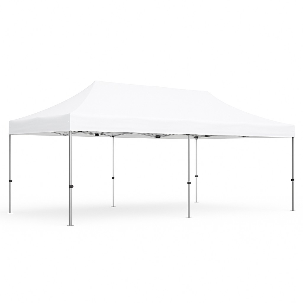 Pro-40 Gazebo Βαρέως Τύπου 3x6m – Πτυσσόμενη τέντα-κιόσκι με εξάγωνο σκελετό