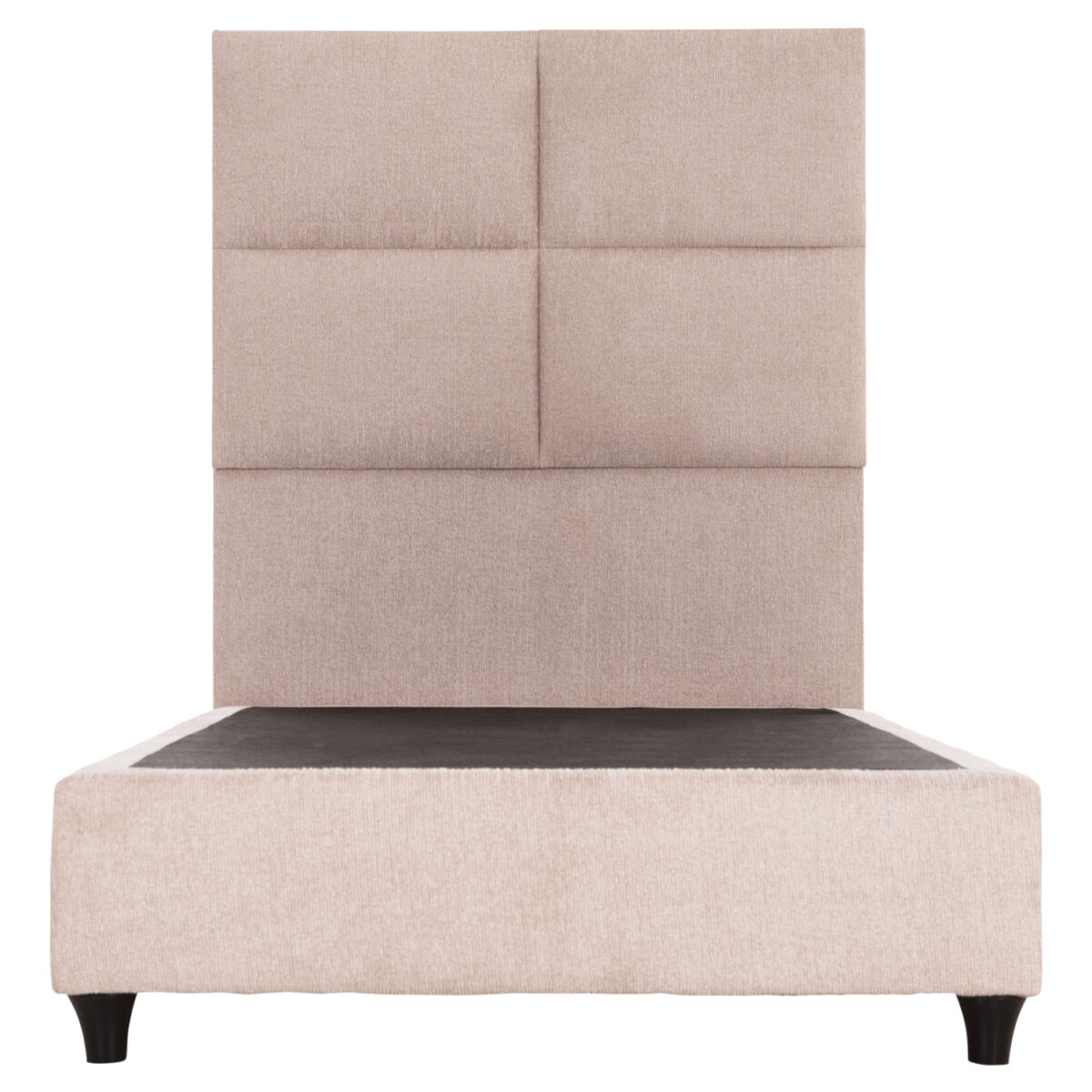 krebati-mono-fb965232-mpez-teddy-yfasma-2 ΚΡΕΒΑΤΙ ΜΟΝΟ MILO HM652.32 ΜΠΕΖ TEDDY ΥΦΑΣΜΑ ΓΙΑ ΣΤΡΩΜΑ 90x200εκ - Image 3