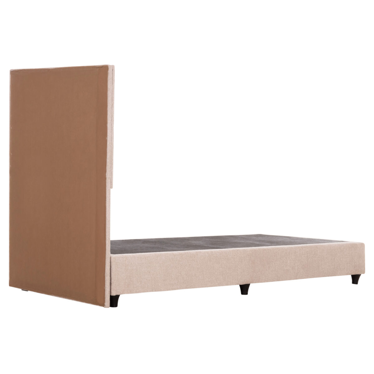 krebati-mono-fb965232-mpez-teddy-yfasma-5 ΚΡΕΒΑΤΙ ΜΟΝΟ MILO HM652.32 ΜΠΕΖ TEDDY ΥΦΑΣΜΑ ΓΙΑ ΣΤΡΩΜΑ 90x200εκ - Image 6