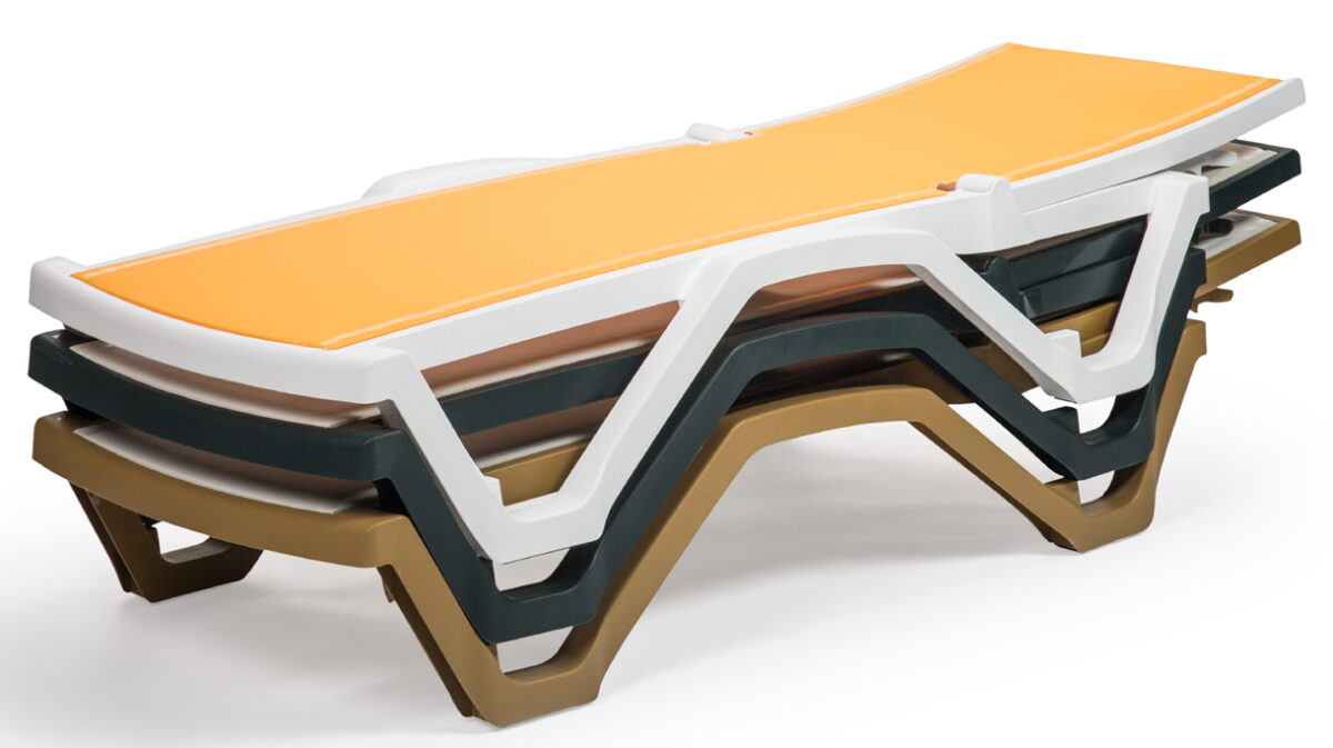 Mare ξαπλώστρα Ivory White - Beige - Χωρίς μπράτσα - Image 3