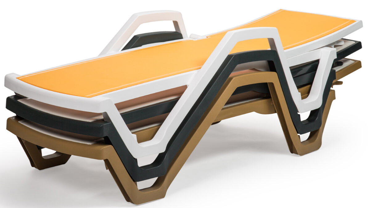 Mare ξαπλώστρα Ivory White - Turquoise - Image 3