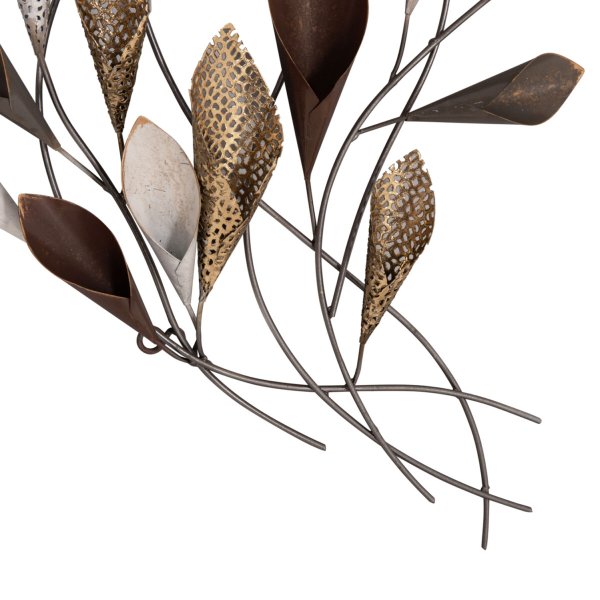 ΜΕΤΑΛΛΙΚΟ ΔΙΑΚΟΣΜΗΤΙΚΟ ΤΟΙΧΟΥ HM7159 ΑΝΘΡΑΚΙ ΧΡΥΣΟ 44x5x87Y εκ. - Image 6