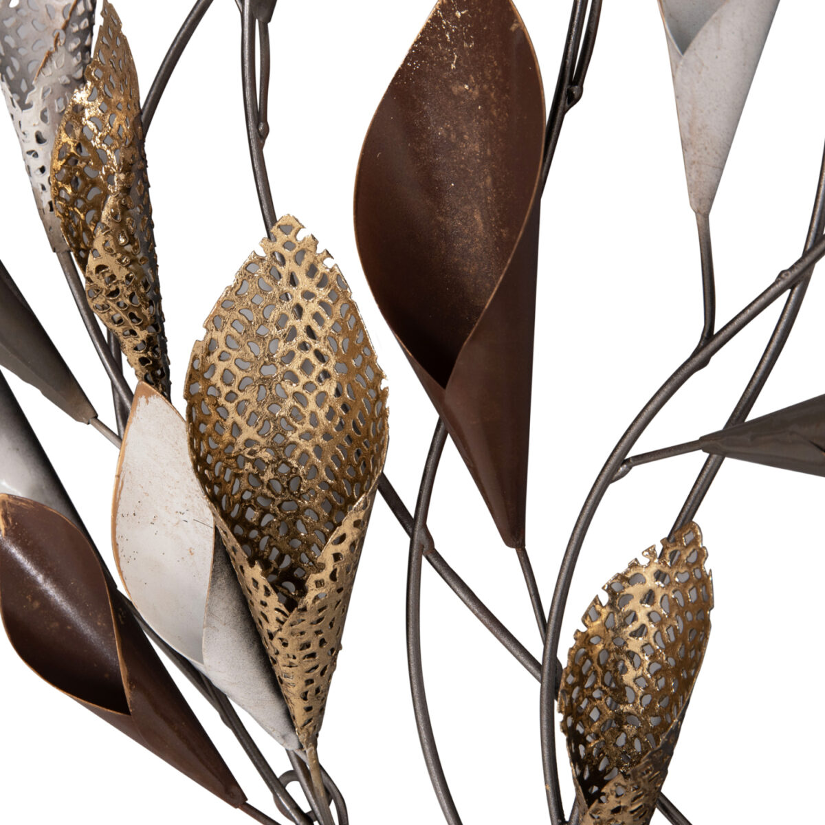 ΜΕΤΑΛΛΙΚΟ ΔΙΑΚΟΣΜΗΤΙΚΟ ΤΟΙΧΟΥ HM7159 ΑΝΘΡΑΚΙ ΧΡΥΣΟ 44x5x87Y εκ. - Image 7