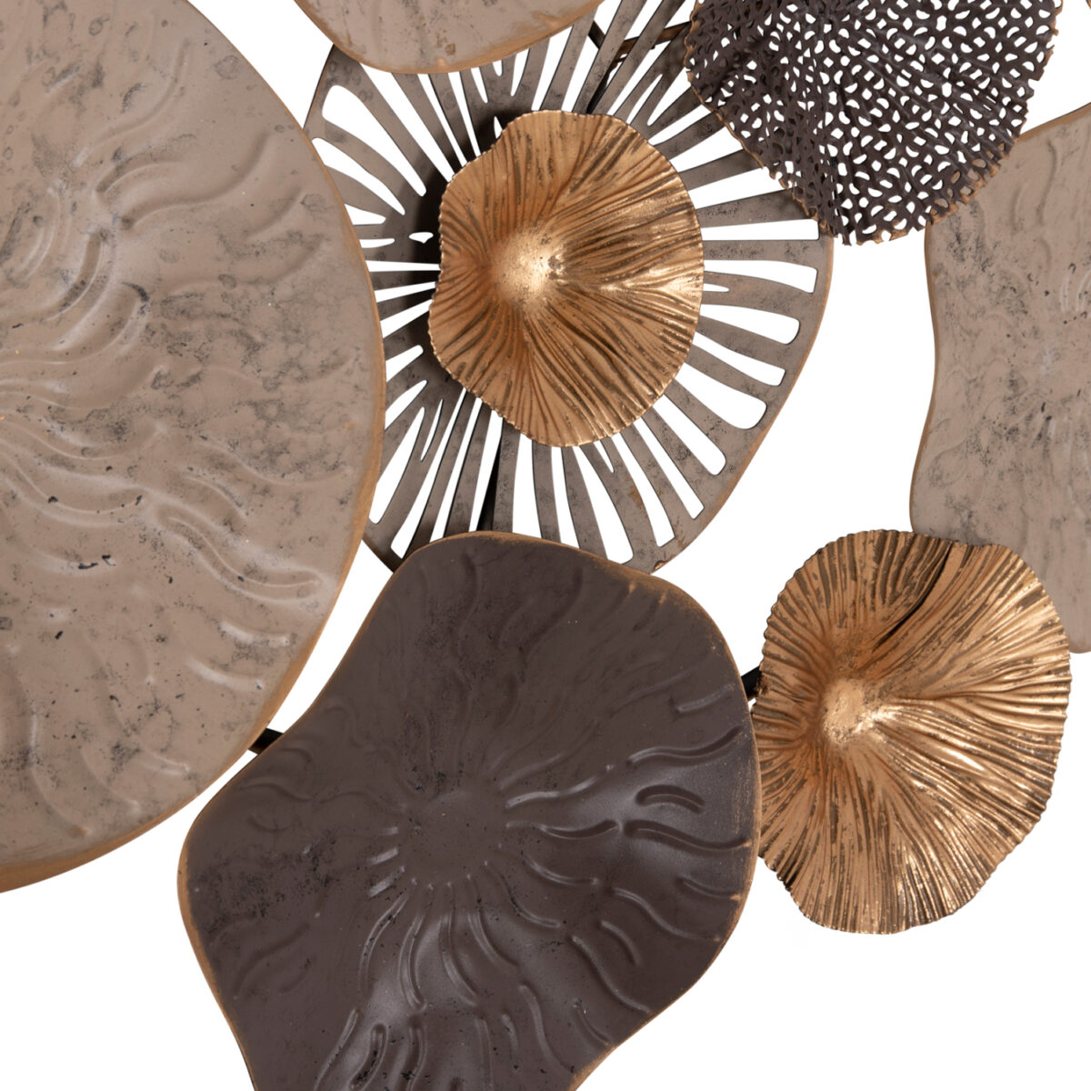 metalliko-diakosmitiko-toichoy-fb97163-k-4 ΜΕΤΑΛΛΙΚΟ ΔΙΑΚΟΣΜΗΤΙΚΟ ΤΟΙΧΟΥ HM7163 ΚΑΦΕ ΕΚΡΟΥ ΧΡΥΣΟ 69x8x69Y εκ. - Image 5