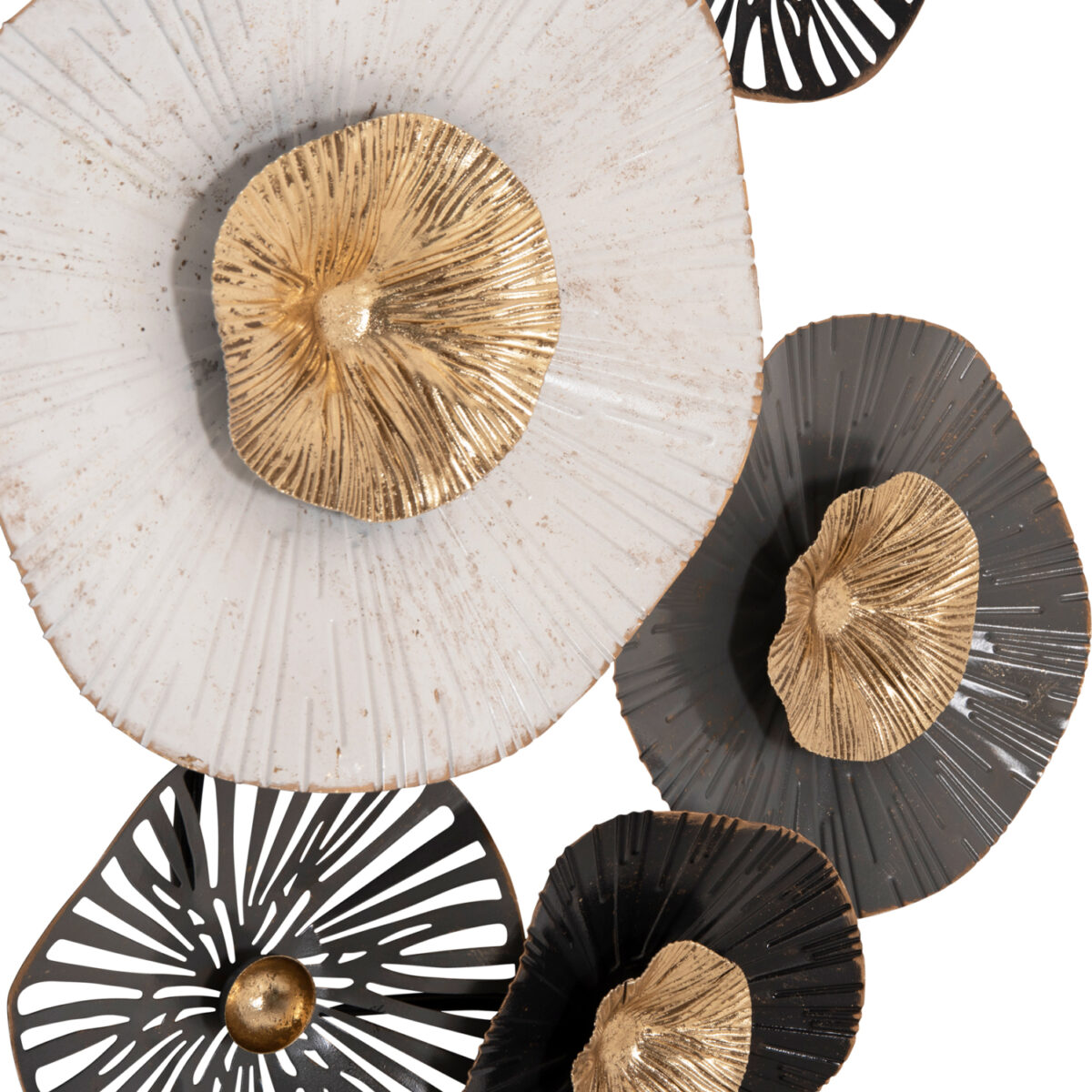 ΜΕΤΑΛΛΙΚΟ ΔΙΑΚΟΣΜΗΤΙΚΟ ΤΟΙΧΟΥ HM7170 ΓΚΡΙ ΕΚΡΟΥ ΧΡΥΣΟ 88x7x51Y εκ. - Image 6