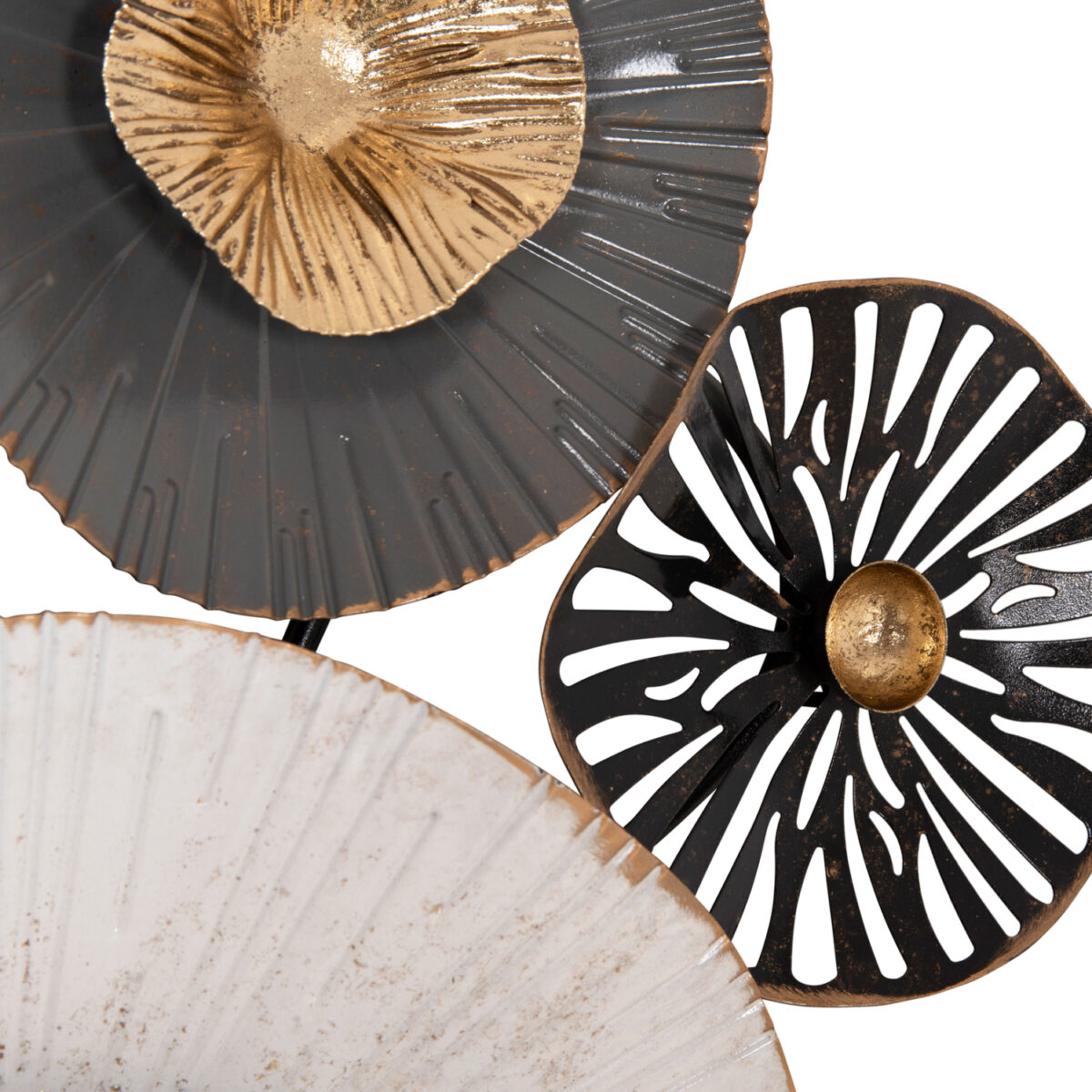 ΜΕΤΑΛΛΙΚΟ ΔΙΑΚΟΣΜΗΤΙΚΟ ΤΟΙΧΟΥ HM7170 ΓΚΡΙ ΕΚΡΟΥ ΧΡΥΣΟ 88x7x51Y εκ. - Image 9