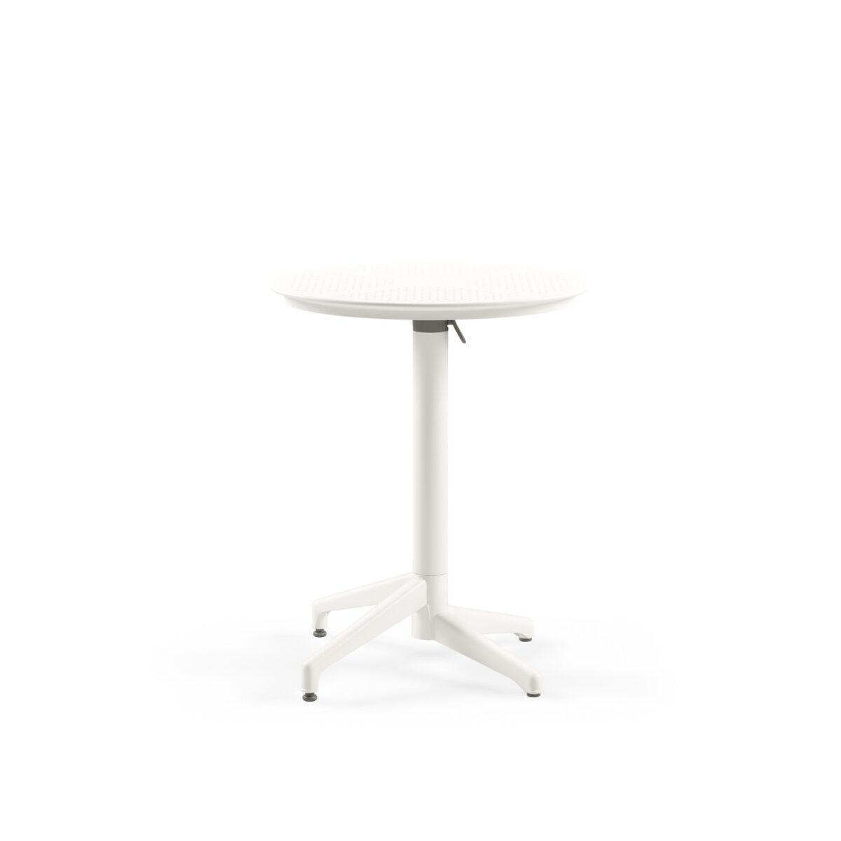 Moon Ø60 - Στρογγυλό Τραπέζι με Διάτρητη Επιφάνεια και Πτυσσόμενη Βάση - Image 2