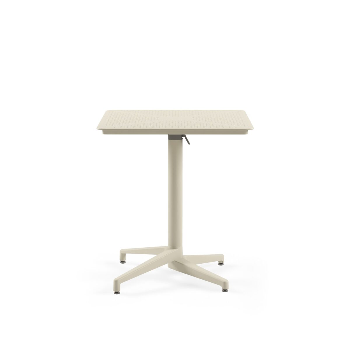 Moon 70x70 - Τετράγωνο Τραπέζι με Διάτρητη Επιφάνεια και Πτυσσόμενη Βάση - Image 6