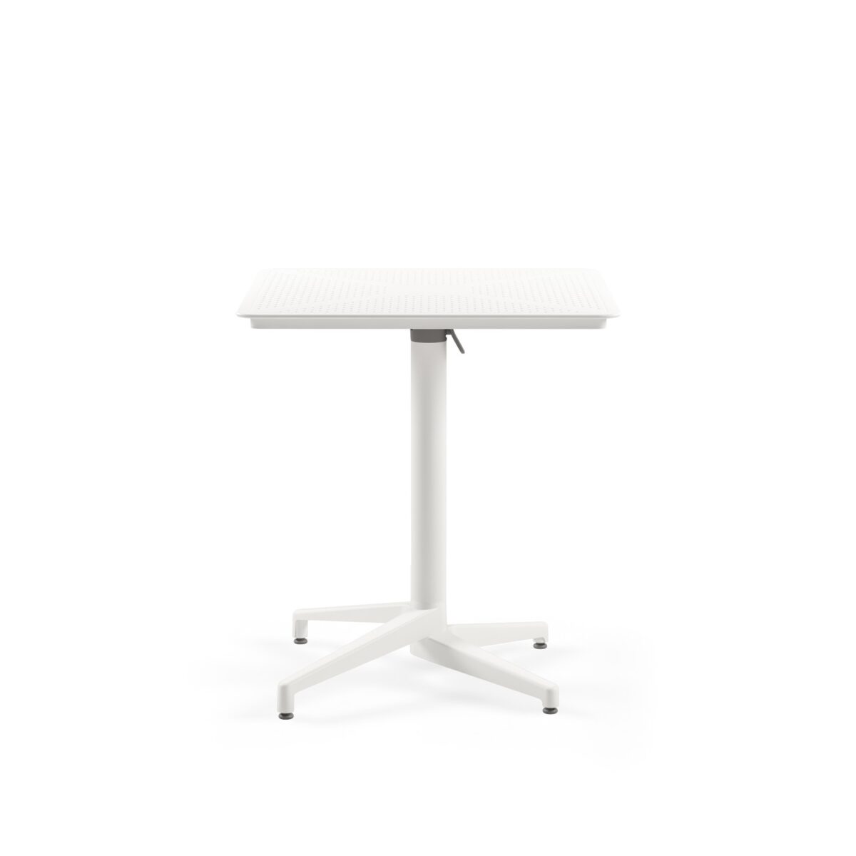 Moon 70x70 - Τετράγωνο Τραπέζι με Διάτρητη Επιφάνεια και Πτυσσόμενη Βάση - Image 2