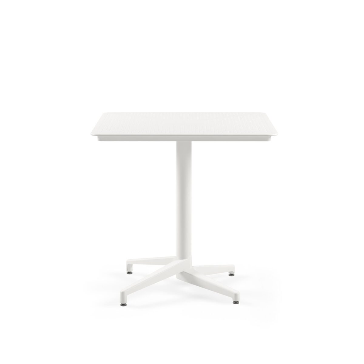 Moon 80x80 - Τετράγωνο Τραπέζι με Διάτρητη Επιφάνεια και Πτυσσόμενη Βάση - Image 2