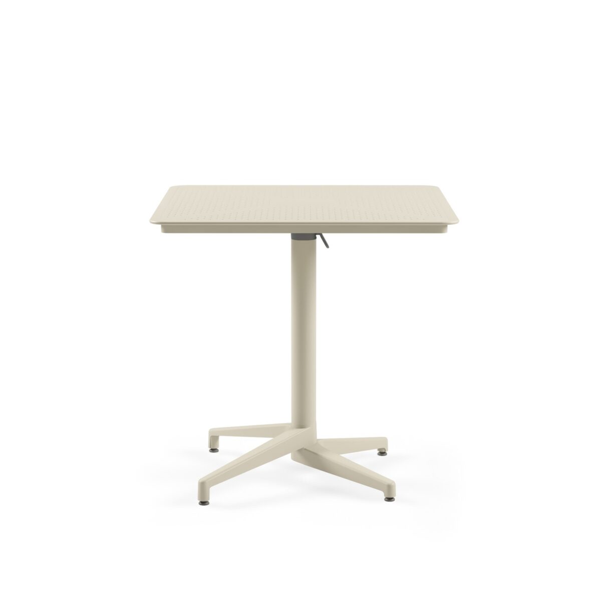 Moon 80x80 - Τετράγωνο Τραπέζι με Διάτρητη Επιφάνεια και Πτυσσόμενη Βάση - Image 6