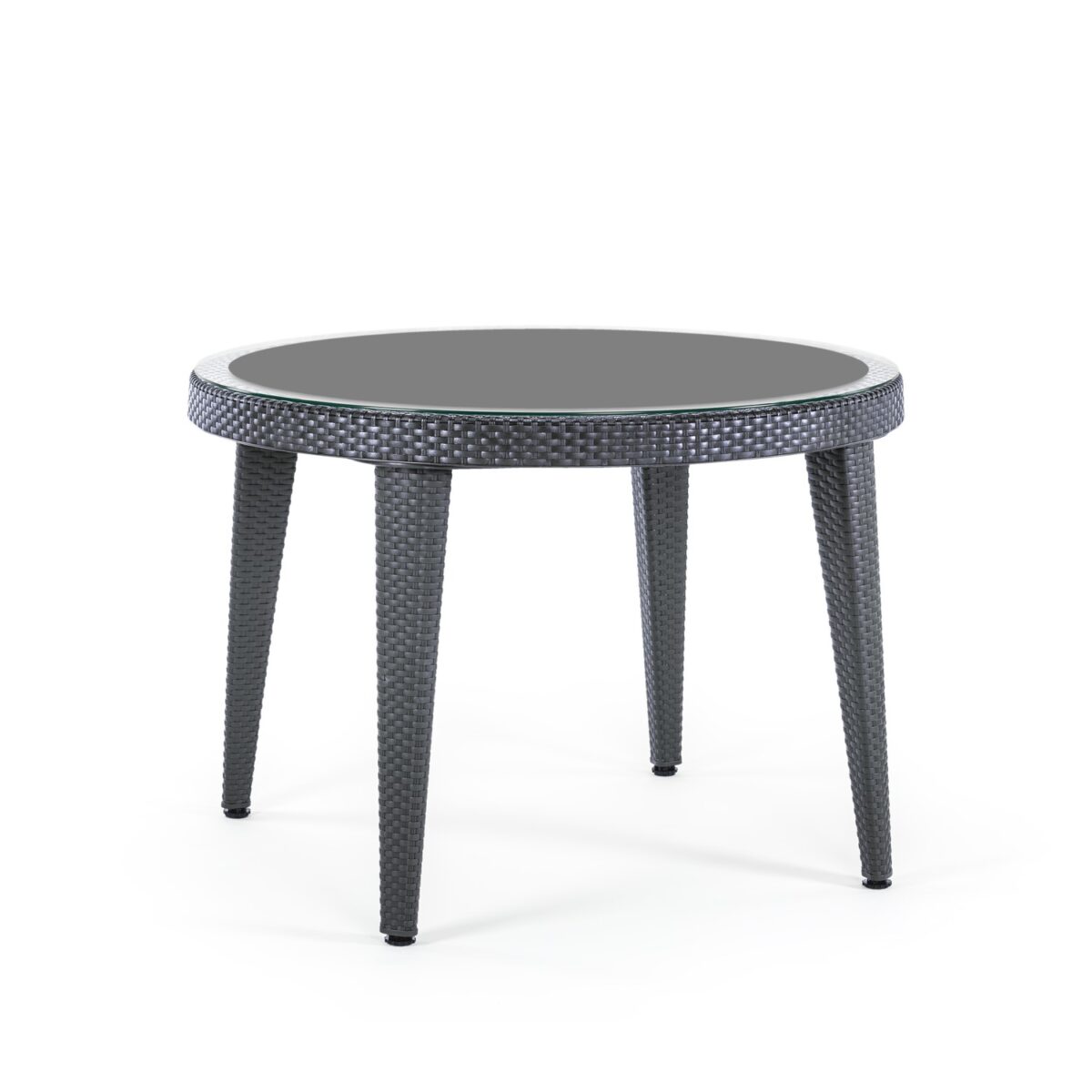 Osaka Ø110 - Στρογγυλό Τραπέζι με Τζάμι - Image 3